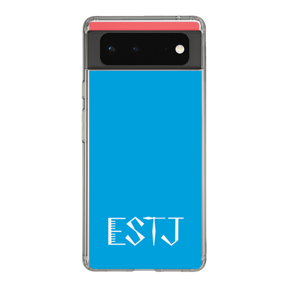 Slim Protection Case［ Original - ESTJ Executive - Alphabet - Blue ］