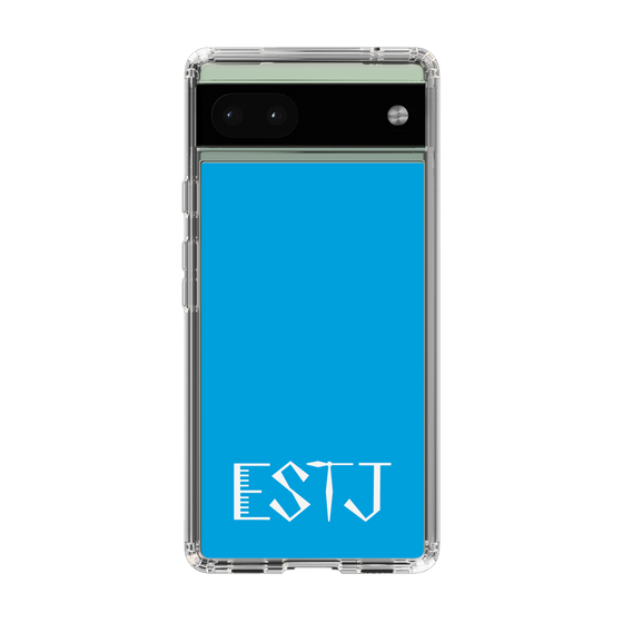 Slim Protection Case［ Original - ESTJ Executive - Alphabet - Blue ］