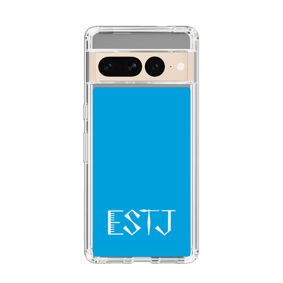 Slim Protection Case［ Original - ESTJ Executive - Alphabet - Blue ］