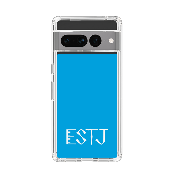 Slim Protection Case［ Original - ESTJ Executive - Alphabet - Blue ］
