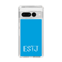 Slim Protection Case［ Original - ESTJ Executive - Alphabet - Blue ］