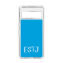 Slim Protection Case［ Original - ESTJ Executive - Alphabet - Blue ］