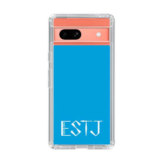 Slim Protection Case［ Original - ESTJ Executive - Alphabet - Blue ］