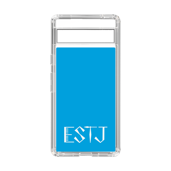 Slim Protection Case［ Original - ESTJ Executive - Alphabet - Blue ］