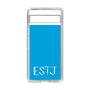 Slim Protection Case［ Original - ESTJ Executive - Alphabet - Blue ］
