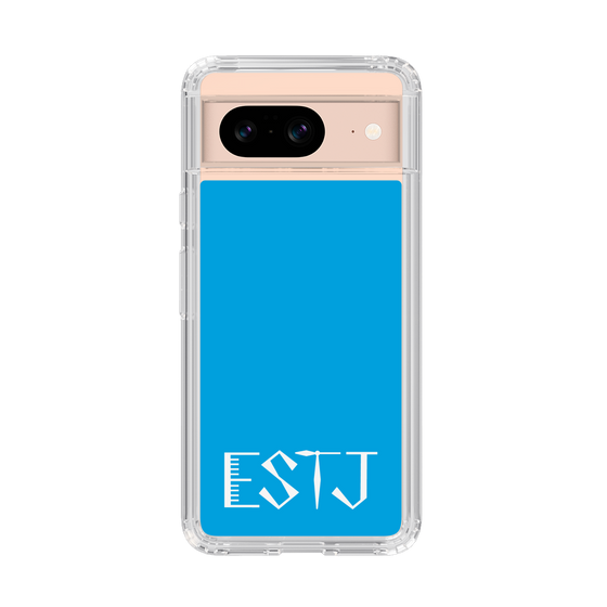 Slim Protection Case［ Original - ESTJ Executive - Alphabet - Blue ］