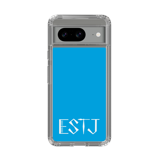 Slim Protection Case［ Original - ESTJ Executive - Alphabet - Blue ］