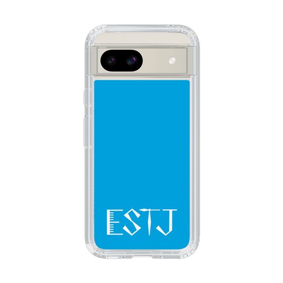 Slim Protection Case［ Original - ESTJ Executive - Alphabet - Blue ］