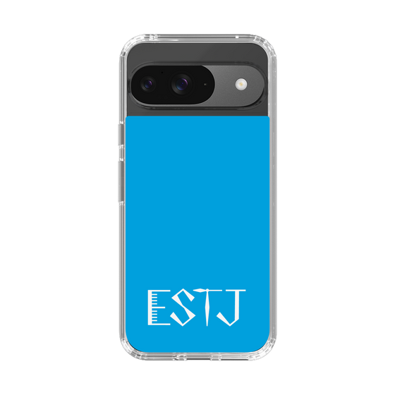 Slim Protection Case［ Original - ESTJ Executive - Alphabet - Blue ］