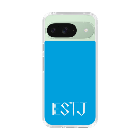 Slim Protection Case［ Original - ESTJ Executive - Alphabet - Blue ］