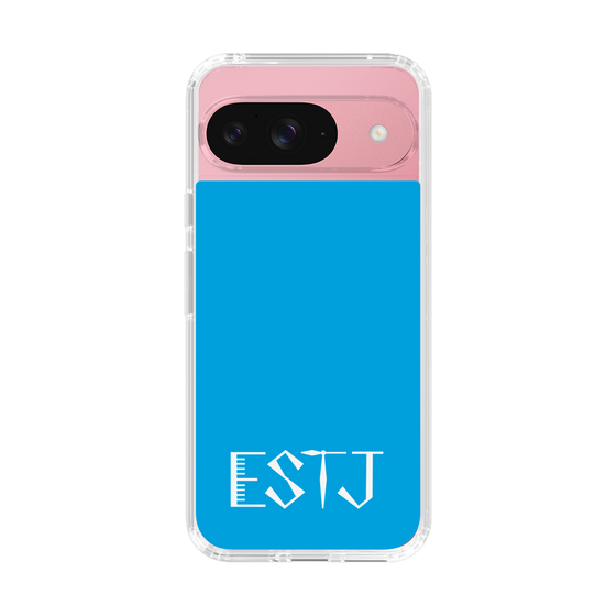 Slim Protection Case［ Original - ESTJ Executive - Alphabet - Blue ］