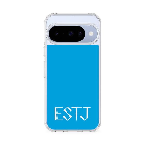 Slim Protection Case［ Original - ESTJ Executive - Alphabet - Blue ］