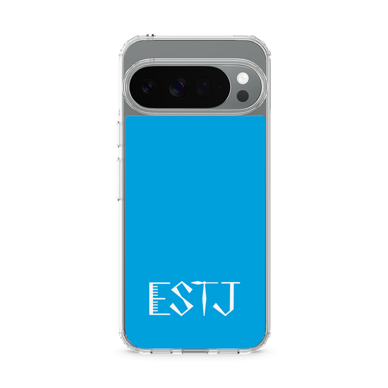 Slim Protection Case［ Original - ESTJ Executive - Alphabet - Blue ］