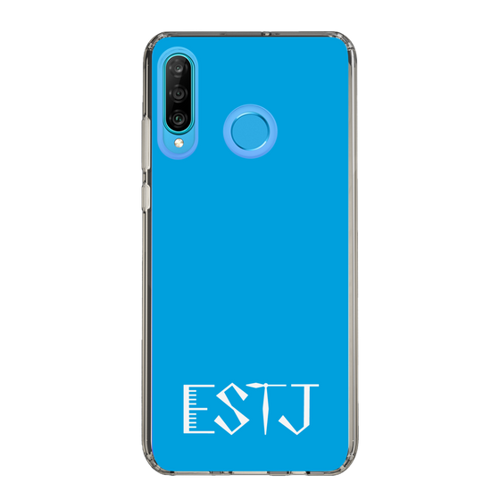 Slim Protection Case［ Original - ESTJ Executive - Alphabet - Blue ］