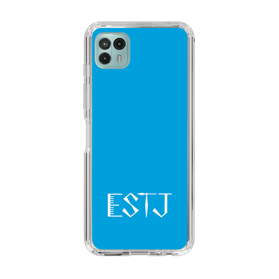 Slim Protection Case［ Original - ESTJ Executive - Alphabet - Blue ］