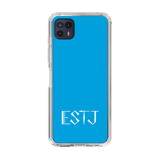 Slim Protection Case［ Original - ESTJ Executive - Alphabet - Blue ］