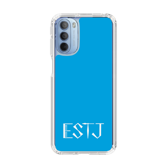 Slim Protection Case［ Original - ESTJ Executive - Alphabet - Blue ］