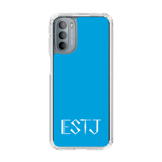 Slim Protection Case［ Original - ESTJ Executive - Alphabet - Blue ］