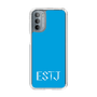 Slim Protection Case［ Original - ESTJ Executive - Alphabet - Blue ］