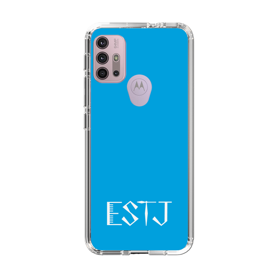 Slim Protection Case［ Original - ESTJ Executive - Alphabet - Blue ］