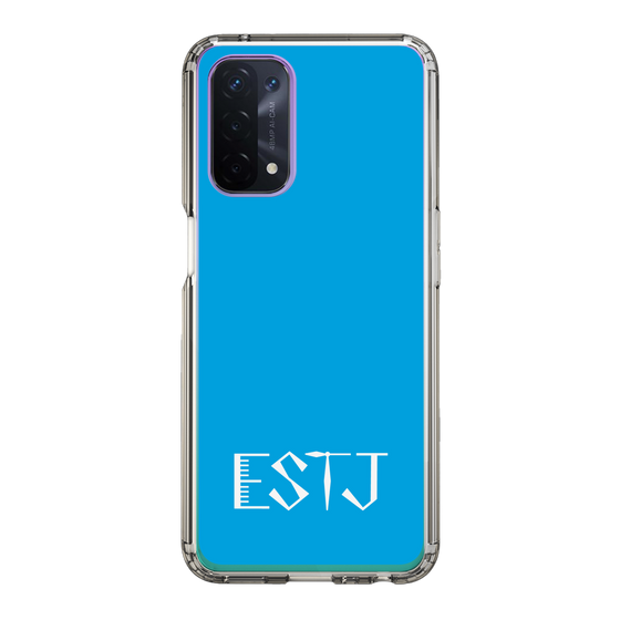 Slim Protection Case［ Original - ESTJ Executive - Alphabet - Blue ］