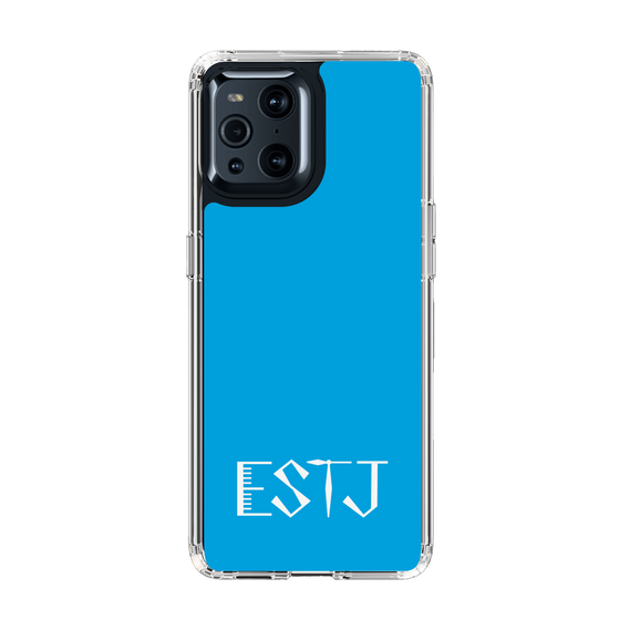 Slim Protection Case［ Original - ESTJ Executive - Alphabet - Blue ］