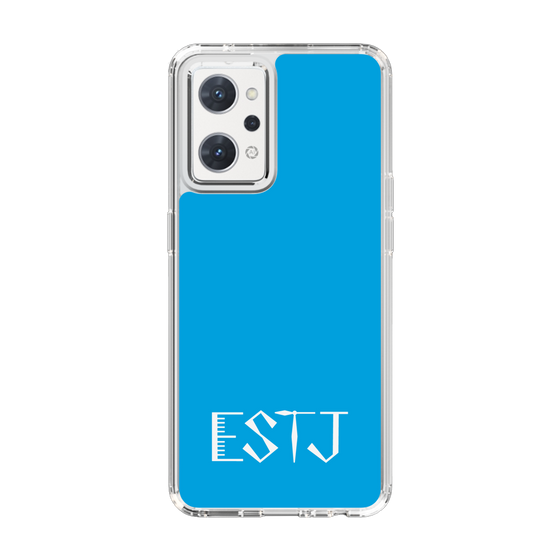 Slim Protection Case［ Original - ESTJ Executive - Alphabet - Blue ］