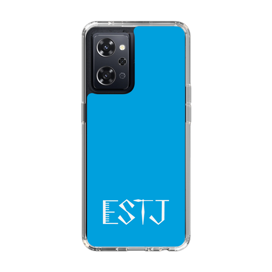 Slim Protection Case［ オリジナル - ESTJ 幹部 - アルファベット - Blue ］