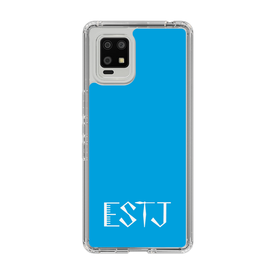 Slim Protection Case［ Original - ESTJ Executive - Alphabet - Blue ］
