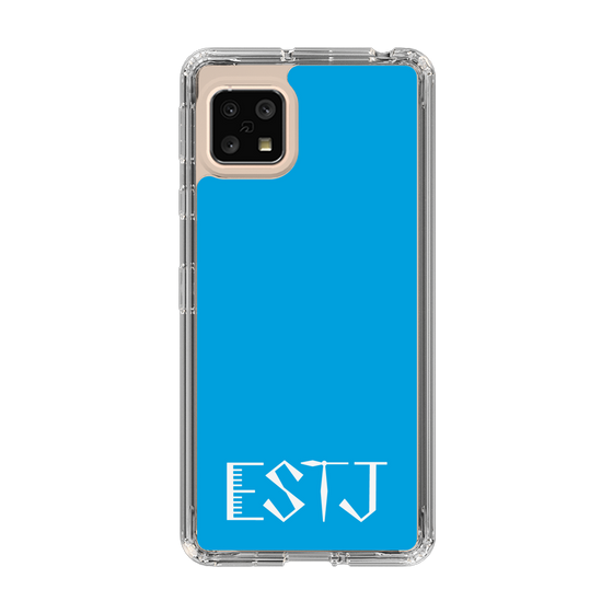 Slim Protection Case［ Original - ESTJ Executive - Alphabet - Blue ］
