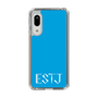 Slim Protection Case［ Original - ESTJ Executive - Alphabet - Blue ］