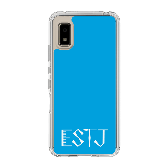 Slim Protection Case［ Original - ESTJ Executive - Alphabet - Blue ］