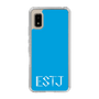 Slim Protection Case［ Original - ESTJ Executive - Alphabet - Blue ］