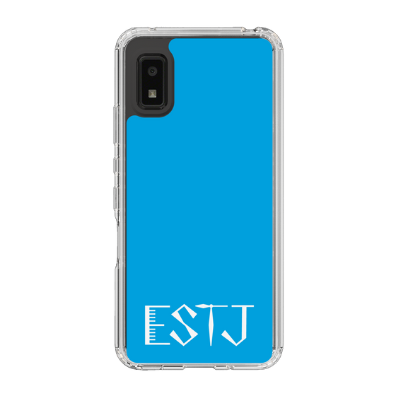 Slim Protection Case［ Original - ESTJ Executive - Alphabet - Blue ］