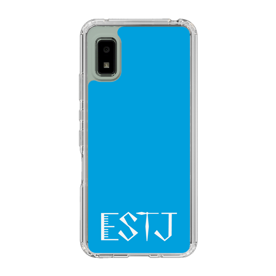 Slim Protection Case［ Original - ESTJ Executive - Alphabet - Blue ］