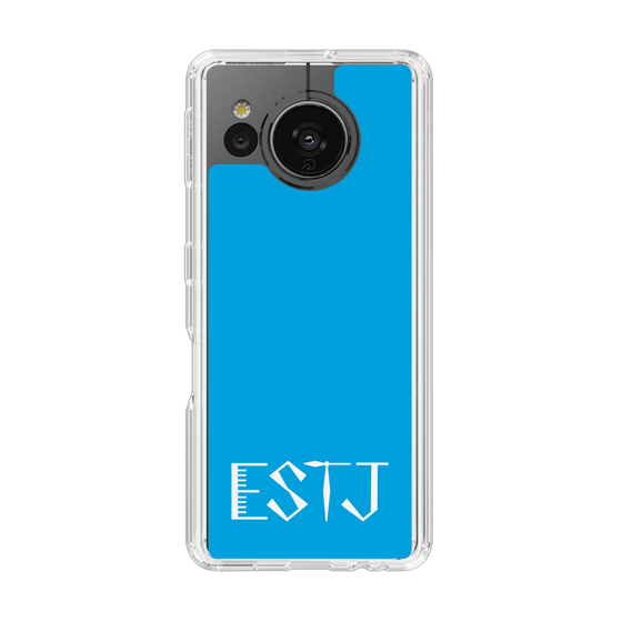 Slim Protection Case［ Original - ESTJ Executive - Alphabet - Blue ］