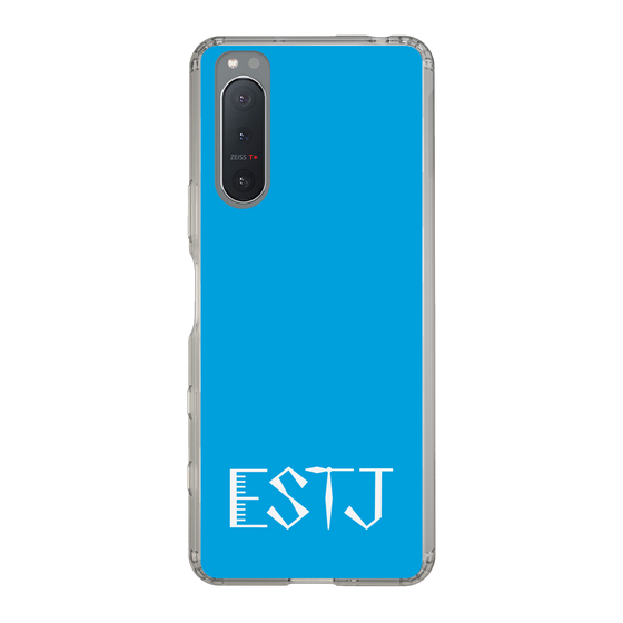 Slim Protection Case［ Original - ESTJ Executive - Alphabet - Blue ］