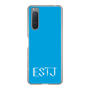 Slim Protection Case［ Original - ESTJ Executive - Alphabet - Blue ］