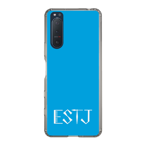 Slim Protection Case［ Original - ESTJ Executive - Alphabet - Blue ］