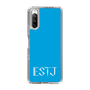 Slim Protection Case［ Original - ESTJ Executive - Alphabet - Blue ］