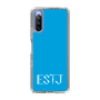 Slim Protection Case［ Original - ESTJ Executive - Alphabet - Blue ］