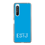 Slim Protection Case［ Original - ESTJ Executive - Alphabet - Blue ］