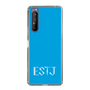 Slim Protection Case［ Original - ESTJ Executive - Alphabet - Blue ］