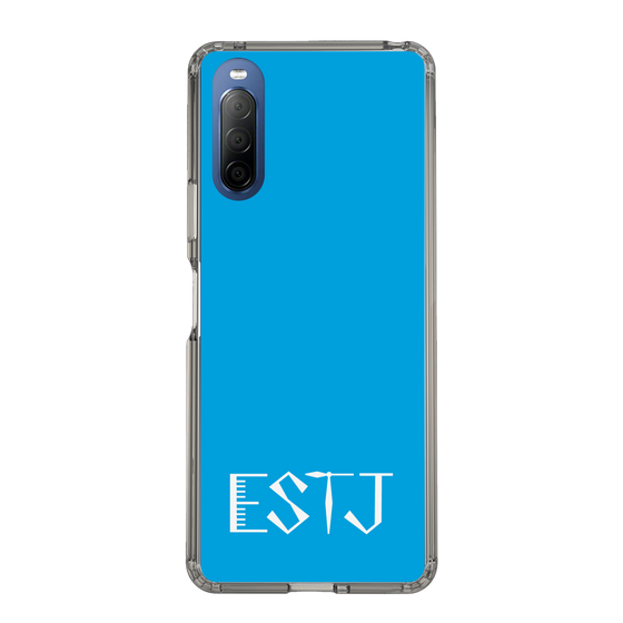 Slim Protection Case［ Original - ESTJ Executive - Alphabet - Blue ］