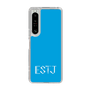 Slim Protection Case［ Original - ESTJ Executive - Alphabet - Blue ］