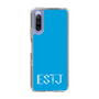 Slim Protection Case［ Original - ESTJ Executive - Alphabet - Blue ］