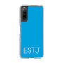 Slim Protection Case［ Original - ESTJ Executive - Alphabet - Blue ］