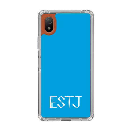 Slim Protection Case［ オリジナル - ESTJ 幹部 - アルファベット - Blue ］