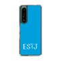 Slim Protection Case［ Original - ESTJ Executive - Alphabet - Blue ］