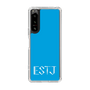Slim Protection Case［ Original - ESTJ Executive - Alphabet - Blue ］
